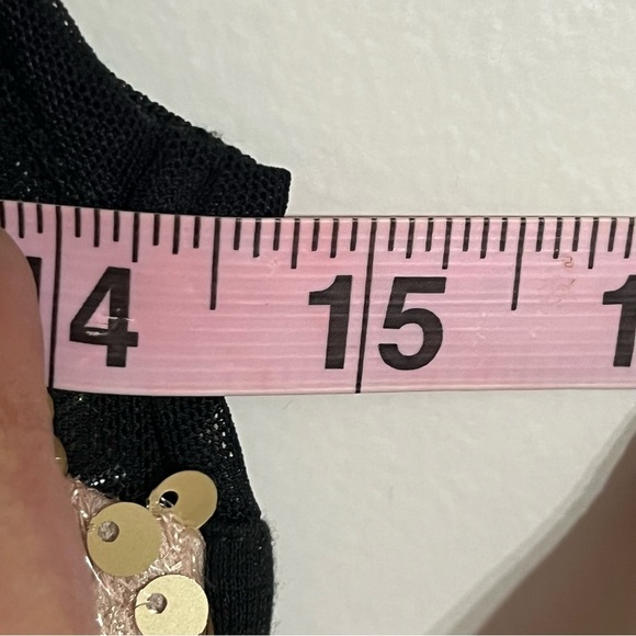 NWT Women’s Speechless Black Gold Sequin Formal Cocktail Prom Party Size Medium - Picture 2 of 13